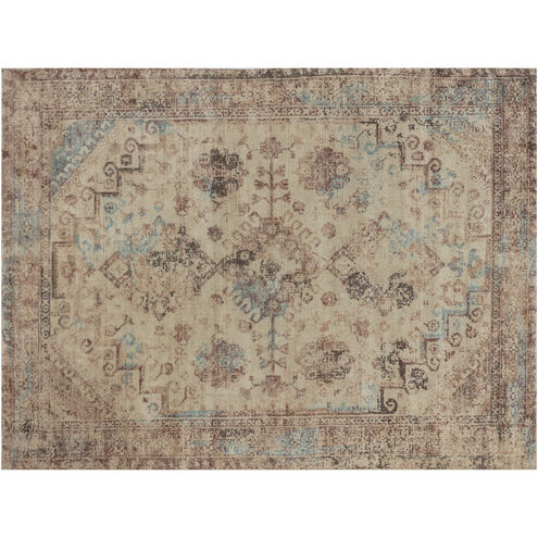 Zagora 144 X 108 inch Rust Loom-Knotted Rug, Loom-Knotted